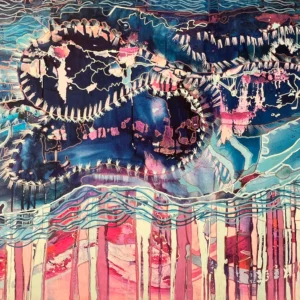 Ciudad magica entre bosque y agua